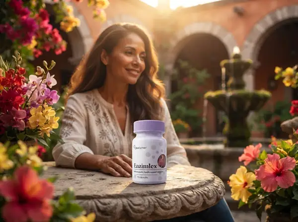 Mujer mexicana saludable cuidando su jardín con energía