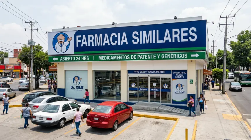 Farmacias Similares — disponibilidad de Enzimlex